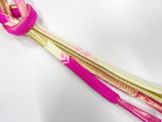 JAPANESE KIMONO / UNUSED Tegumi obijime